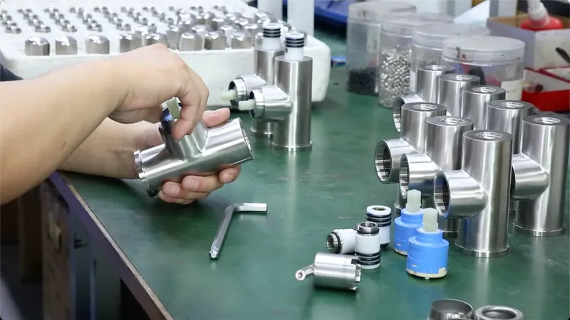 Valve-body assembly and inspection bench